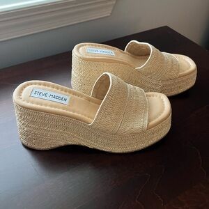 Steve Madden Sandal Espadrilles Size 6.5
